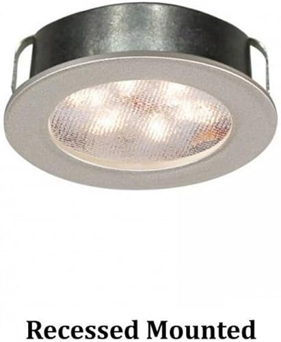 Miniatura 9 de WAC Lighting Luz LED de pulsador redonda, con haz suave color blanco.