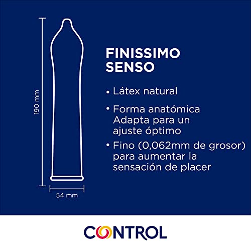 Préservatifs classiques et fins Control Feeling Mix en coffret de 72 unités