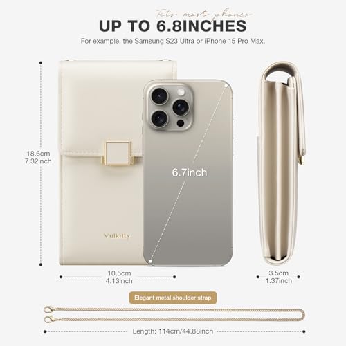 Cell Phone Purse with Crossbody Strap, Small Crossbody Purse for Women, Mobile Phone Bags, Leather Passport Bag3