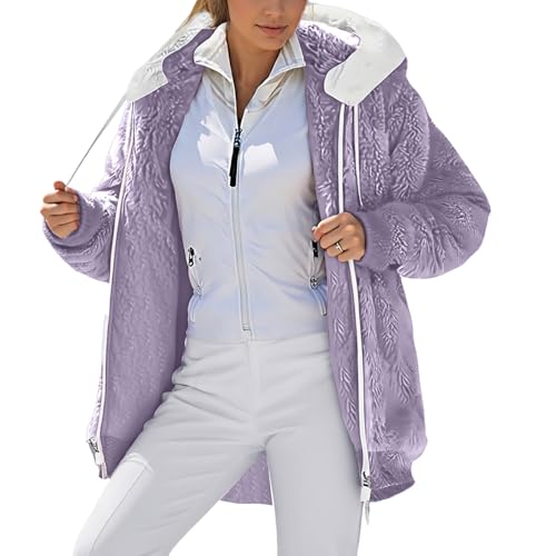 Manteau en polaire premium avec doublure douce et finitions zippées durables