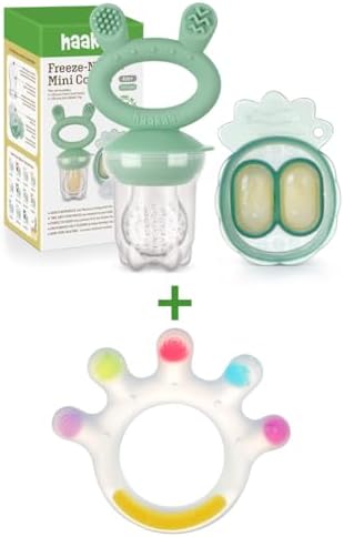 Mombella Clownfish Baby Teether Haakaa Dinky Digits Teether BPA