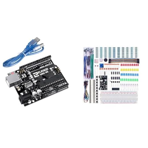ELEGOO Uno R3 e Kit Elettronico, compatibile con Arduino per principianti, creatori e progetti STEM
