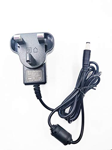 9V 1.5A AC/DC Power Supply Adapter Center Positive 5.5mm x 2.1mm for Arduino Uno R3, Router, Kitchen Scale, Schwinn Bike, Exercise Elliptical Recumbent Upright Trainer,etc.