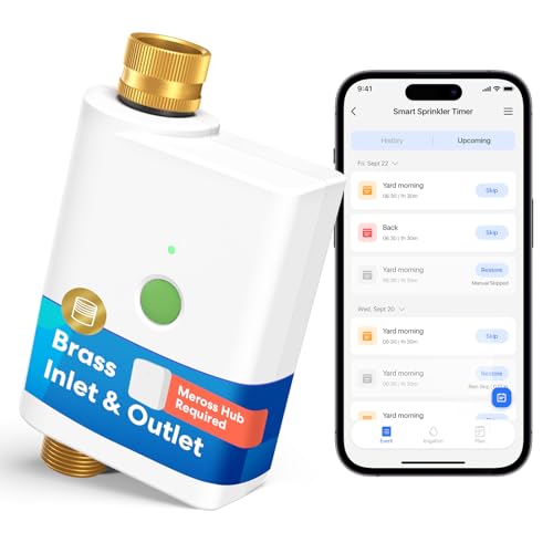 Meross WiFi Water Hose Timer with Smart Controls