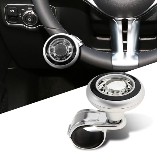 Steering Wheel Knob Spinner, Car Steering Wheel Spinner Accessory Knob, Car Accessories Vehicle Steering Wheel Spinners Ball Durable Suicide Knob Universal Fit for All Cars, Trucks, Semis