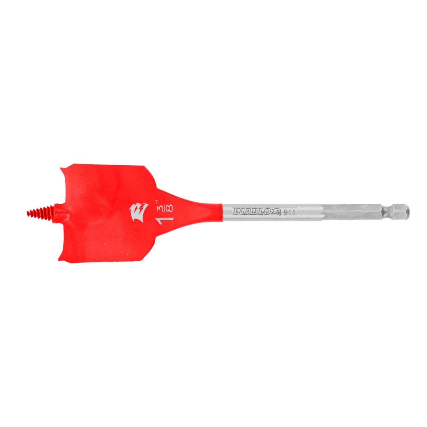 Diablo Spade Bit for Wood - 1-3/8 x 6 Inch - Speed-TIP Design