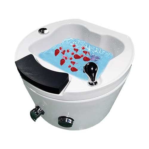 Spa de pies portátil de acrílico con masaje y control de temperatura
