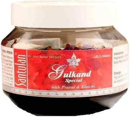 Dr. Balaji Tambe, Santulan GULKAND, Special with Praval & Elaichi 200g
