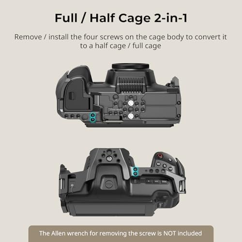 Image of SmallRig Push-Button Rotating NATO Side Handle for Left and Right Hand and Cage for Blackmagic Design Cinema 6K