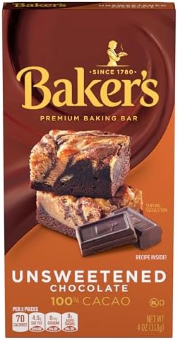 Baker's , Unsweetened Chocolate, 4 Oz
