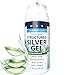 Colloidal Silver Gel, Burn and Wound Care with Aloe Vera - 30ppm pH Balanced Formula Helps Soothe Burns, Sores & Eczema - Structured Silver - Made in USA (3.38 oz)