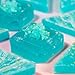 Silky Gem - Edible Blue Raspberry Flavored Crystal Candy, 8-10 pieces, Kohakutou, Edible Lapis Gem, Vegan, Gluten Free, ASMR