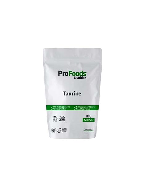 Profoods Taurine Powder (125 grams)