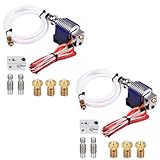 2PCS Remote Direct 12V 40W V6 J-Head Extruder Hotend 1.75mm kit for 0.3mm Nozzle