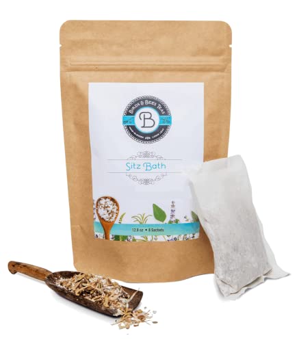 BIRDS AND BEES TEAS - Banho De Assento Com Sais E Ervas Orgânicas...