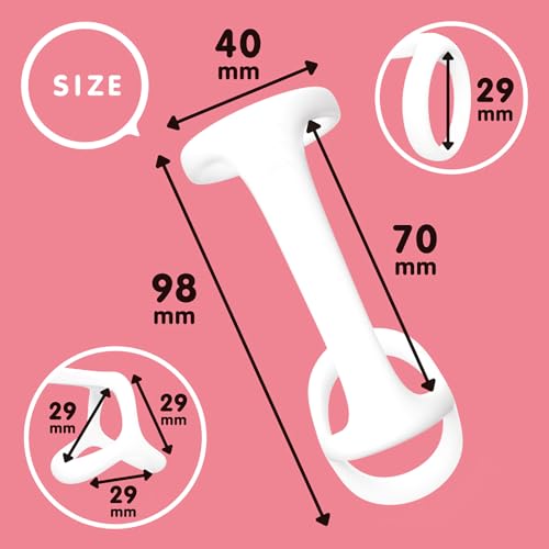 ハトプラ 超！ぷにっとりんぐ デルタサックソフト リング アダルト アダルトグッズ - 画像6