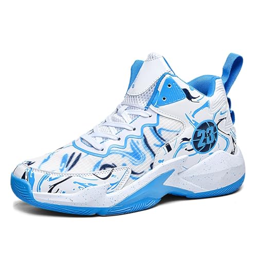 Image of Men's Basketball Shoes Fashion Printed Sneakers