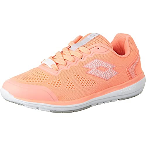 Lotto Ariane Vi Amf W, Scarpe da Ginnastica Basse Donna, Rosa (Ros Neo/Wht), 40 EU