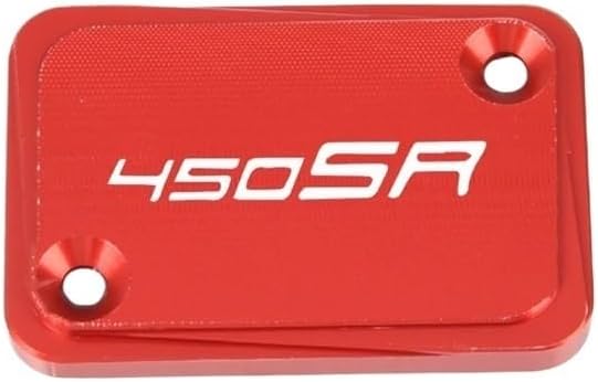 Guard Brake Fluid Reservoir for CF 450SR 450 SR 2022 2023 2024 Motorcycle Aluminum Front & Rear Brake Clutch Fluid Reservoir Cover Cap Protector