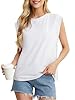 GRECERELLE Women 2025 Cap Sleeve Tops Summer Casua... #4