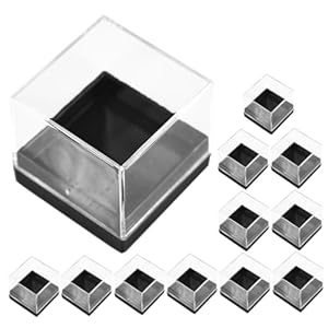 HAWILLOSCH Transparente Quadratische Probenschalen