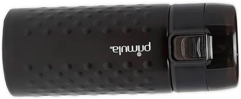 Epoca Primula Hamilton Stainless Steel, Single-Serve Tumbler with Double Wall Vacuum-Sealed Insulated Design, Leak-Proof Locking Lid, and Carry Loop (12 Ounce, Black) - Image 5