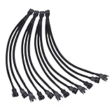 Contenido del Paquete: 4 piezas cables divisores del ventilador de la computadora,tiene tres interfaces macho,una de 4 pines,dos de 3 pines,y se pueden conectar a un conector hembra de 4 pines.