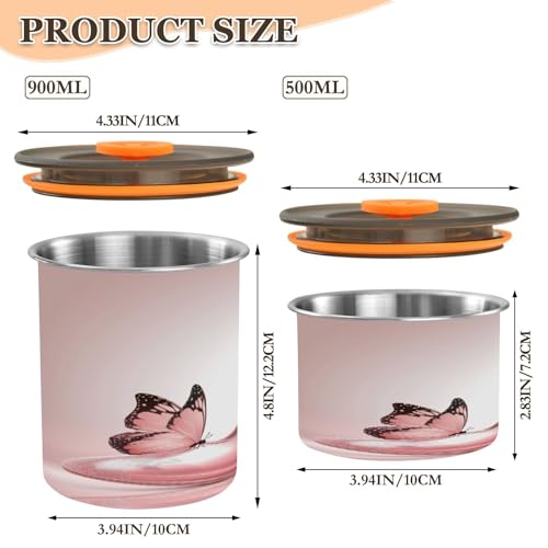 Envase hermético para café Blueangle acero inoxidable 900 ml miniatura 2
