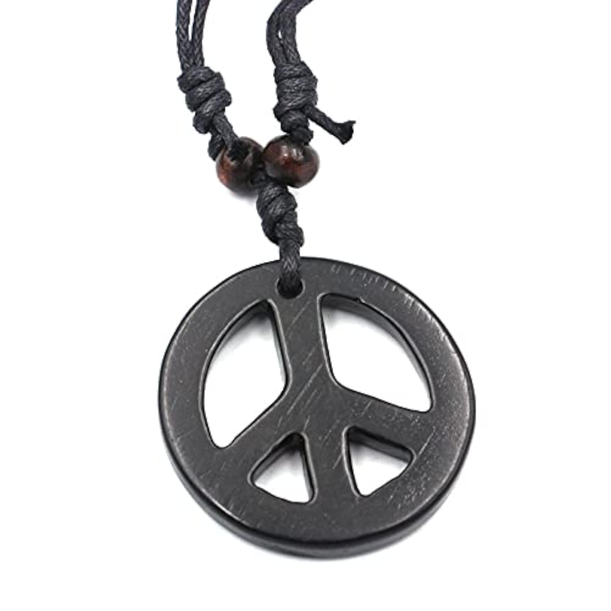 Hippie Dressing Peace Sign Necklace for Men and Boys
