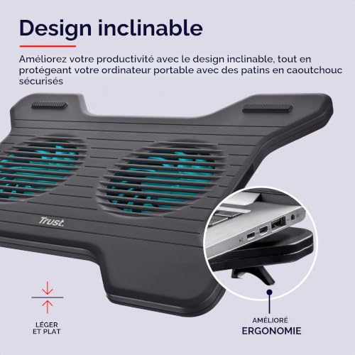 Trust Breeze système de refroidissement pour ordinateurs portables 40 6 cm 16 - vue 8