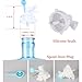 Mumusuki Universal 55mm Screw On Water Bottle Spout, No Leak Reusable Plastic Faucet Valve for Water Dispensers, Emergency Water Storage and Camping Buckets