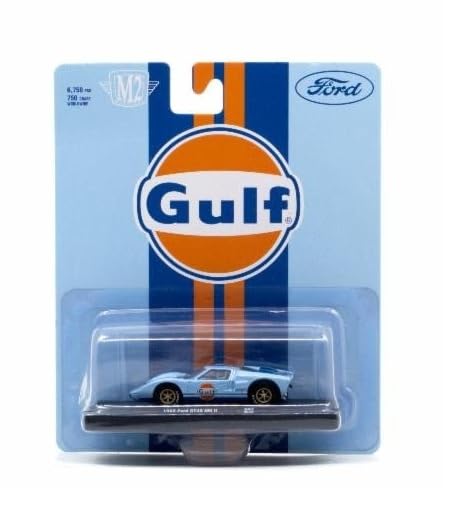 M2 Machines AutoDrivers– 1966 GT40 MK2 in Blue Gulf Oil – 1:64