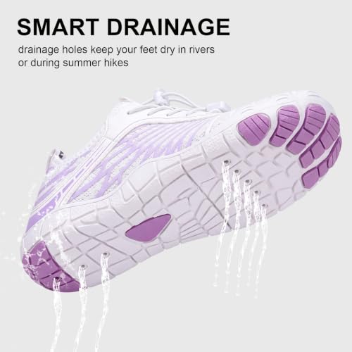 Image of Hike Barefoot Shoes Women Men Non-Slip Healthy Breathable Fashion Trail Running Womens Mens Wide Toe Zero Drop Water Shoe