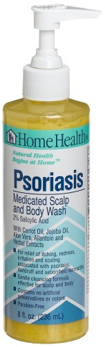 Amazon.com : Home Health Psoriasis Medicated Scalp and Body Wash, 8 ...