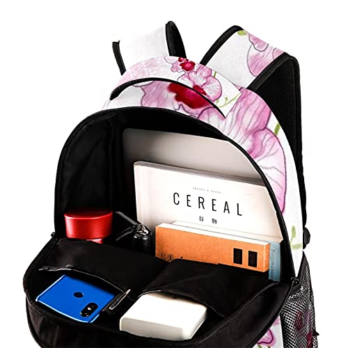 Sac d'école mignon style floral pour le collège et les sorties de loisirs - 4