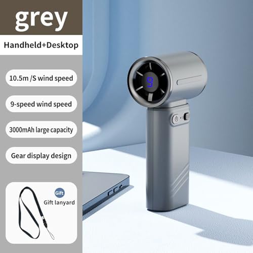 Ventilateur manuel réglable miniature idéal pour camping et randonnée