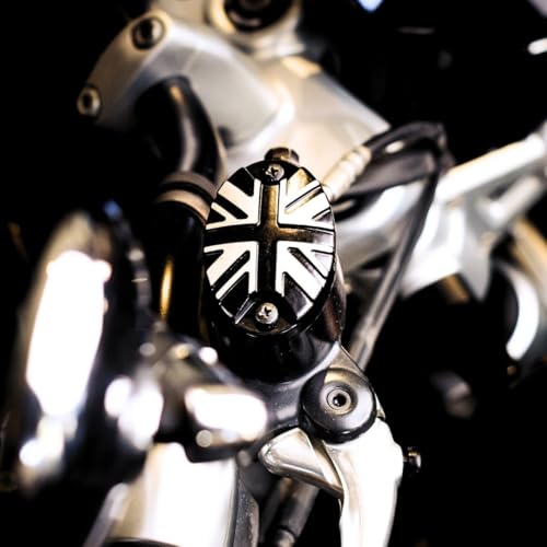 Image of Oil Cap Compatible with Royal Enfield Motorcycles - Cafe Twin x Trip Machine (Front Break Oil Cap)