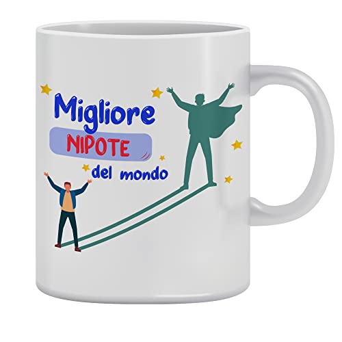 Tazza Nipote, Idea Regalo Festa di compleanno ,Idee Regali Divertenti...