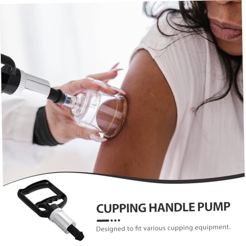 Asa de succión manual Outanaya para bomba de ventosas, herramienta de alivio muscular y bienestar, diseño amigable con la piel, compatible con diversos dispositivos de ventosas miniatura 3