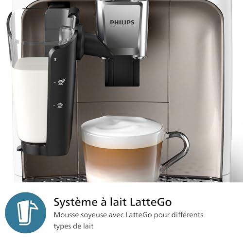 Expresso Broyeur PHILIPS EP233340 Machine à café à grain Série 2300 LatteGo - vue 8