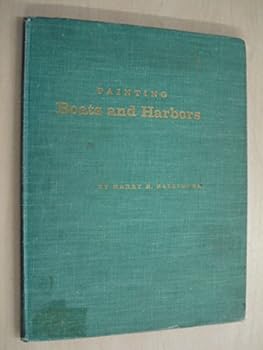 Hardcover Painting, boats and harbors Book