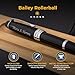 Dayspring Pens Personalized Cross Bailey Rollerball Pen | Custom Engraved Luxury Cross Pens for Men, Women, Professionals & Executives with Gift Box | Smooth Black Ink | Black Lacquer with Chrome Trim