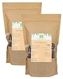 Sultaninen ungeschwefelt von der Grünen Essenz - Sultaninen zum Backen - Rosinen ungeschwefelt zum Backen (2 Kilogramm)