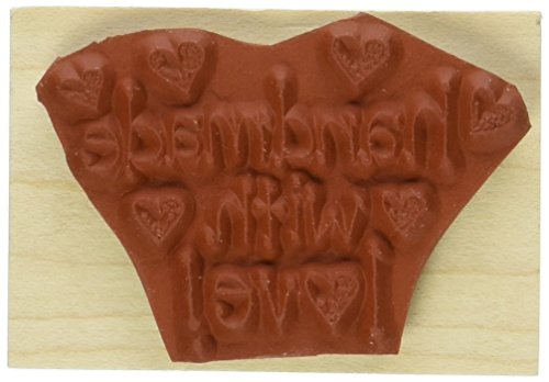 Hero Arts C1041 Wood Block Stamp, Handmade With Love #TOP1