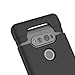 LG V20 Slim Case Black, Encased Ultra Thin SlimShield Hard Cover with Rubberized Grip Finish (Phone Fitted Design)