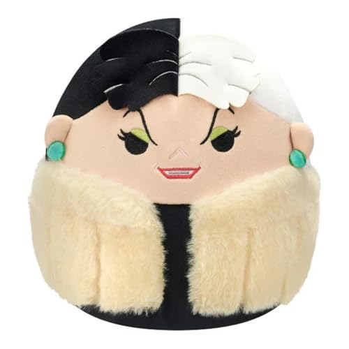 Squishmallows Disney Villains Cruella peluche 20,3 cm cadeau anniversaire