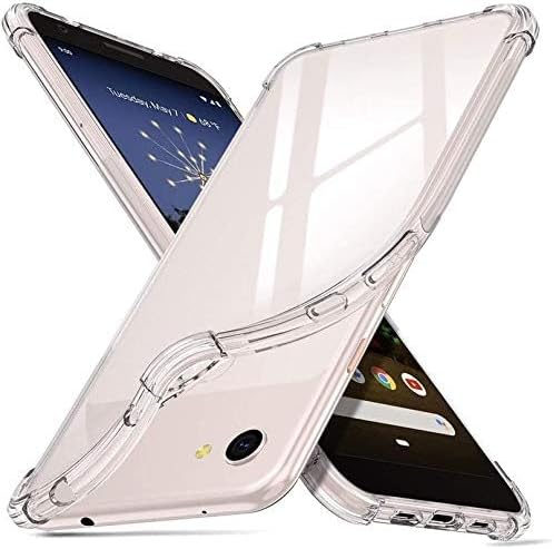 Back Case Cover for Google Pixel 3A | Compatible for Google Pixel 3A Back Case Cover |Bumper Soft Flexible Silicon| Silicon Case for Google Pixel 3A with Camera Protection