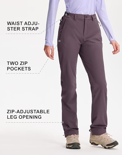 Pioneer Camp Damskie spodnie trekkingowe 3 w 1, funkcyjne spodnie z zamkiem błyskawicznym, odpinane, wodoodporne i oddychające, szybkoschnące, rozciągliwość w 4 kierunkach do trekkingu, jazdy na