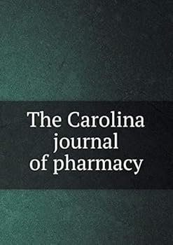 Paperback The Carolina journal of pharmacy Book