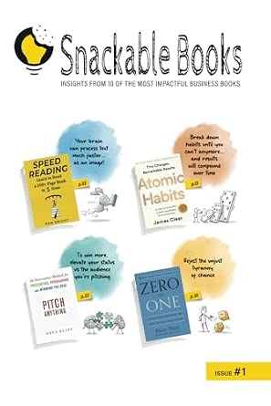 Snackable Books: Insights from 10 of the Most Impactful Business Books ...